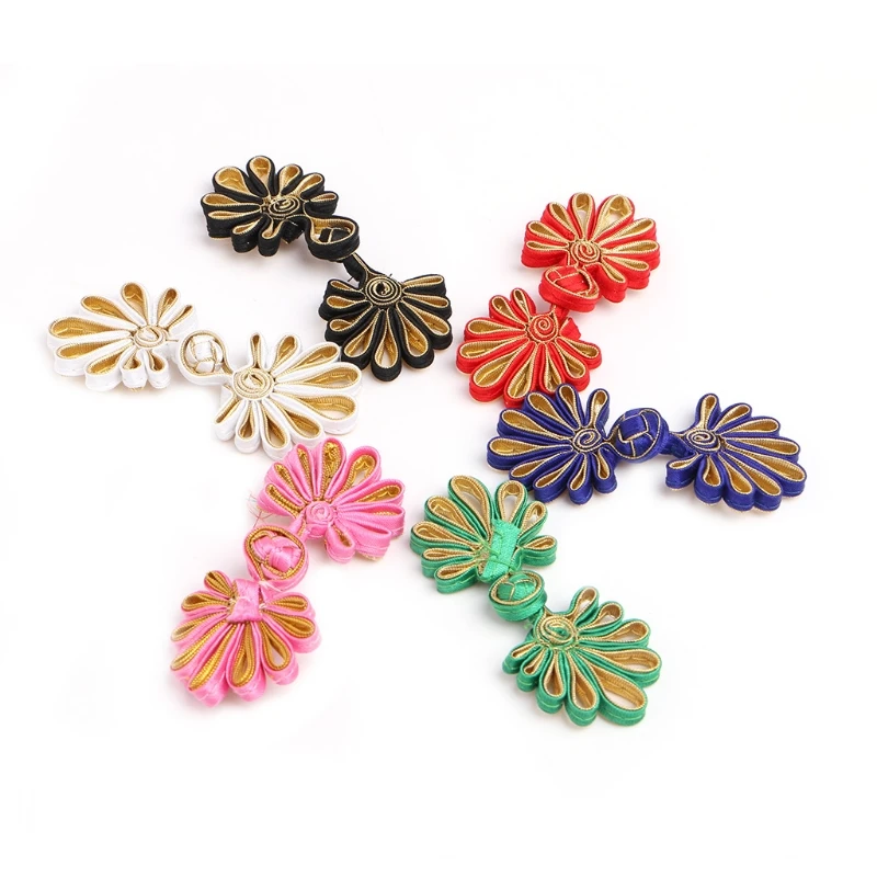10Pairs/Pack Chinese Frog Closure Buttons Flower Knot Fastener Sewing Handmade Craft W215
10Pairs/Pack Chinese Frog Closure Buttons Flower Knot Fastener Sewing Handmade Craft W215