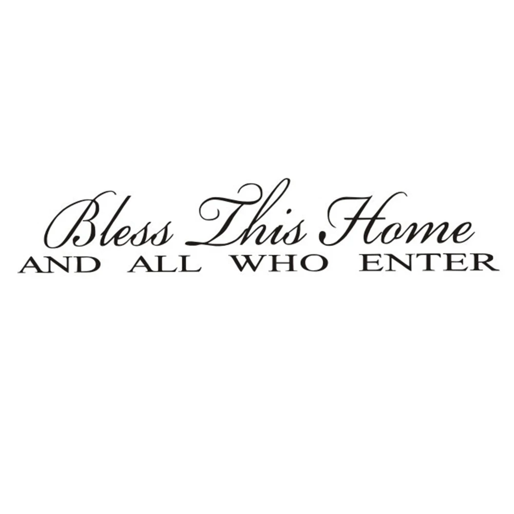 2019 Bless This Home Quotes Vinyl Wall Decals Walls Stickers Home Decor Wall art sayings Sticker Decal
2019 Bless This Home Quotes Vinyl Wall Decals Walls Stickers Home Decor Wall art sayings Sticker Decal