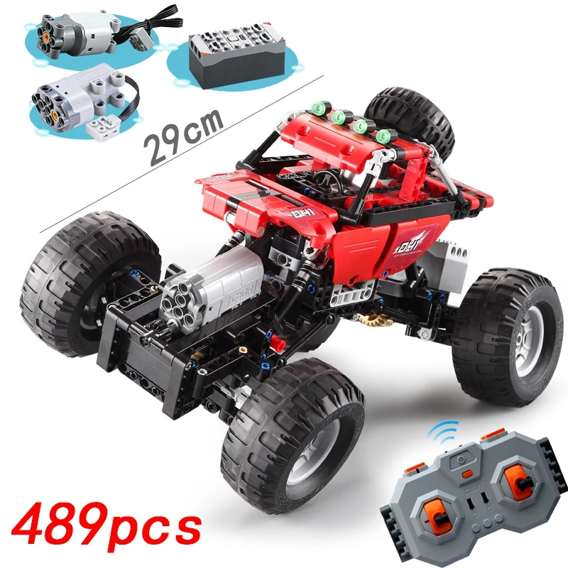 Remote Control Car Climb Buggy 2.4G Double Mode DIY Bricks Toys RC Building Block Off-Road Climbing Car toys for children gifts
Remote Control Car Climb Buggy 2.4G Double Mode DIY Bricks Toys RC Building Block Off-Road Climbing Car toys for children gifts