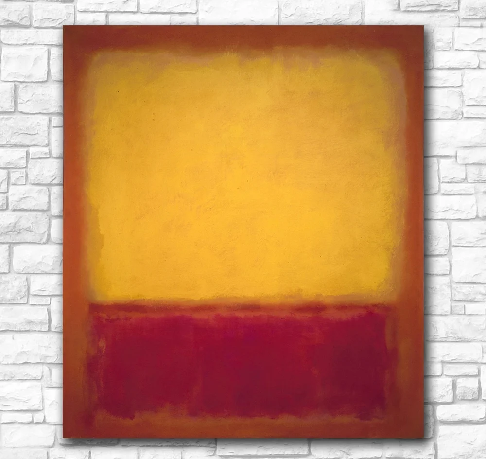 Wall Pictures For Living Room Abstract Mark Rothko Yellow over Purple 1956 Canvas Art Home Decor Modern Oil Painting
Wall Pictures For Living Room Abstract Mark Rothko Yellow over Purple 1956 Canvas Art Home Decor Modern Oil Painting