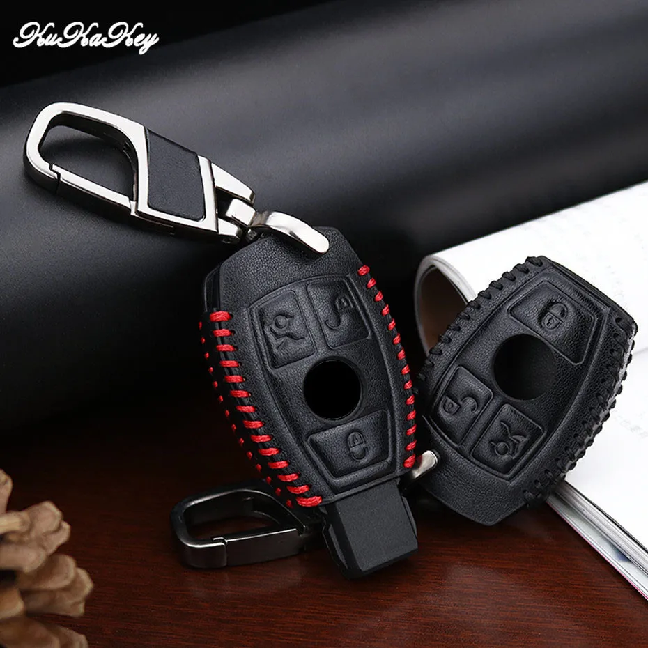 KUKAKEY Red Line Car Key Case Cover For Mercedes Benz W203 W210 W211 AMG C E CLS CLK CLA SLK Key Shell Fob Best Birthday Present
KUKAKEY Red Line Car Key Case Cover For Mercedes Benz W203 W210 W211 AMG C E CLS CLK CLA SLK Key Shell Fob Best Birthday Present