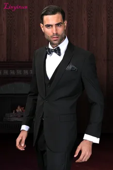 Linyixun 2017 Latest Coat Pant Designs Black Suits Men Formal Italian Skinny Blazer Masculino Prom Gentle Tuxedo Custom 3 Piece
Linyixun 2017 Latest Coat Pant Designs Black Suits Men Formal Italian Skinny Blazer Masculino Prom Gentle Tuxedo Custom 3 Piece