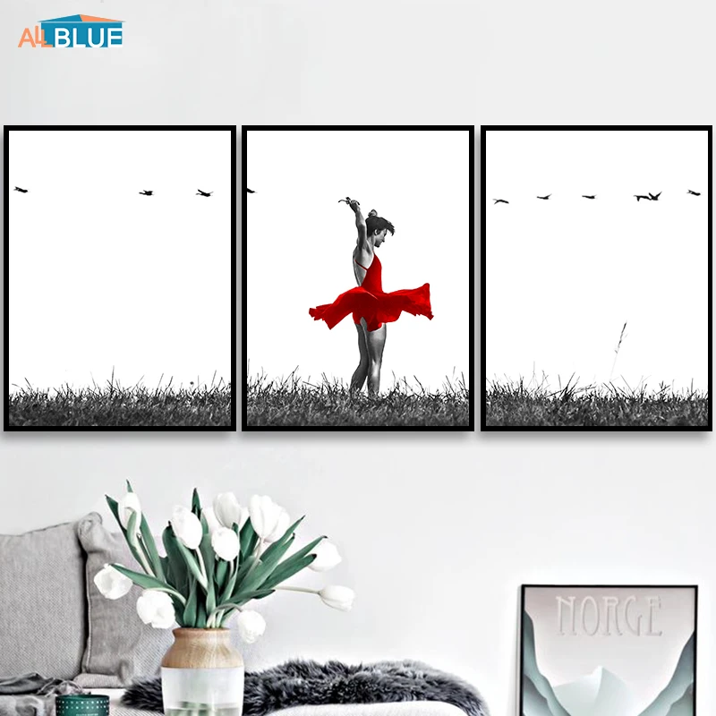 Red Ballet Dancer Canvas Prints Black And Landscape Wall Art Canvas Painting Decorative Wall Picture For Living Room Abstract
Red Ballet Dancer Canvas Prints Black And Landscape Wall Art Canvas Painting Decorative Wall Picture For Living Room Abstract