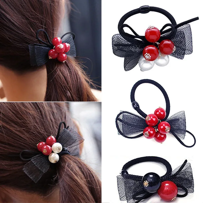 Fashion 1PC Hot Sale High Quality Beaded Elastic Hair Bands Rubber Band Pearl Women Girls Hair Accessories Cute Gift 7 Styles
Fashion 1PC Hot Sale High Quality Beaded Elastic Hair Bands Rubber Band Pearl Women Girls Hair Accessories Cute Gift 7 Styles