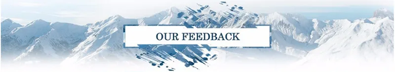 our feedback