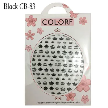 MYBORMULA 1 Sheet black Crown 3D Nail Art Sticker Wraps Decorations Decal Self Adhesive Charm Manicure Slider Decor Tips 2019
MYBORMULA 1 Sheet black Crown 3D Nail Art Sticker Wraps Decorations Decal Self Adhesive Charm Manicure Slider Decor Tips 2019