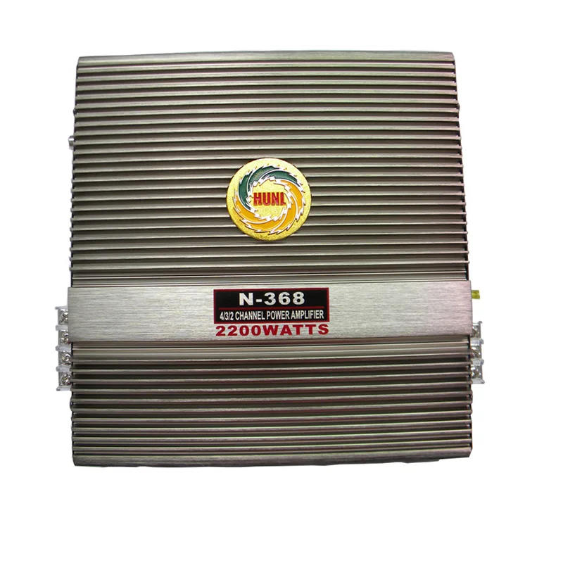 12 v 2200 W Car Audio 2-Channel 2 Way Professional Class AB Power MOSFET Amplifier Auto Aluminum Bass Booster Amplifiers
12 v 2200 W Car Audio 2-Channel 2 Way Professional Class AB Power MOSFET Amplifier Auto Aluminum Bass Booster Amplifiers