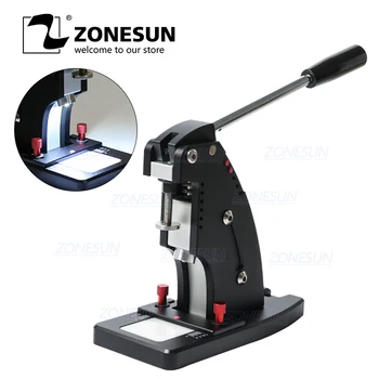 ZONESUN Manual Leather Punching Machine Hand Pressing Machine For Round Hole Puncher Leather Edge Punching Chisel Stitching Tool
ZONESUN Manual Leather Punching Machine Hand Pressing Machine For Round Hole Puncher Leather Edge Punching Chisel Stitching Tool
