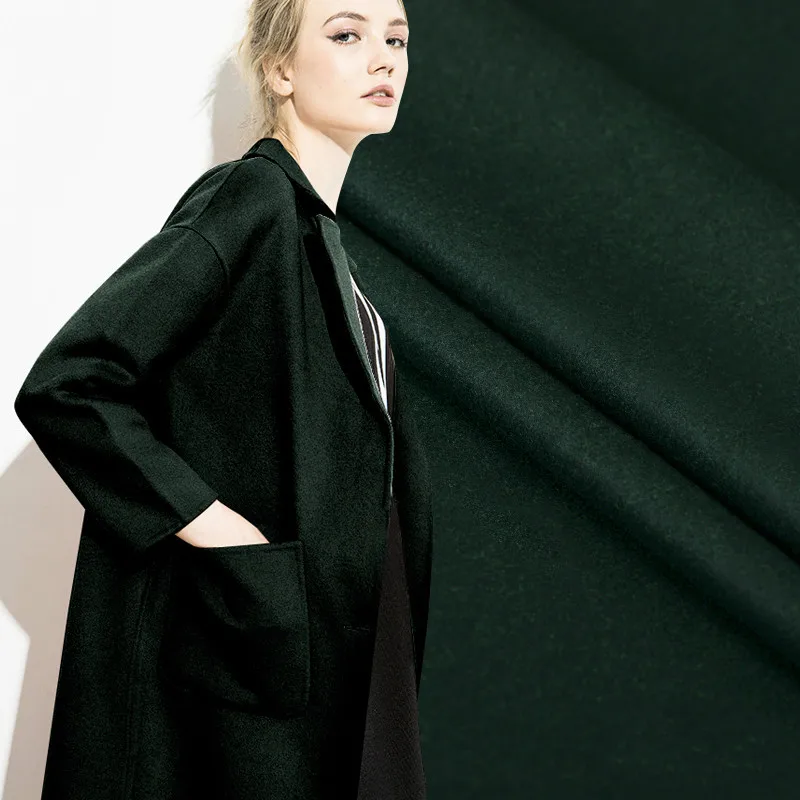 Dark green wool coat super fashion winter coat fabric thick wool fabric clothing fabric special price
Dark green wool coat super fashion winter coat fabric thick wool fabric clothing fabric special price