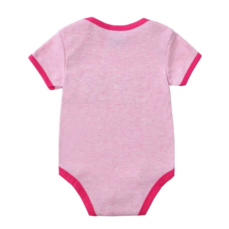 2018 Newly 100% Cotton Baby Bodysuit Newborn Print Body Suit Fashion Summer Children Girl Boy Short Sleeve Baby Toddler Jumpsuit (2)