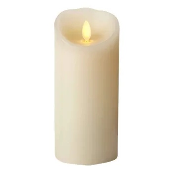 Ksperway LED Classic Flameless LED Real Wax Pillar Candle with Timer and Remote 3.5*7 inch
Ksperway LED Classic Flameless LED Real Wax Pillar Candle with Timer and Remote 3.5*7 inch