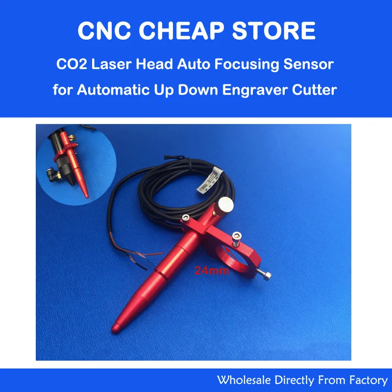 HQ Alunidum CO2 Laser Cutting Head Auto Focus Focusing Sensor for Automatic Motorized Up Down Table Laser Engraver Cutter
HQ Alunidum CO2 Laser Cutting Head Auto Focus Focusing Sensor for Automatic Motorized Up Down Table Laser Engraver Cutter