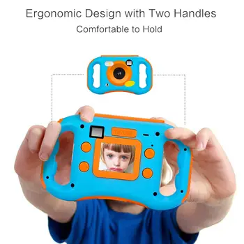 Mini Kids Digital Camera Shockproof HD Screen Display Portable Gift for Children EM88
Mini Kids Digital Camera Shockproof HD Screen Display Portable Gift for Children EM88
