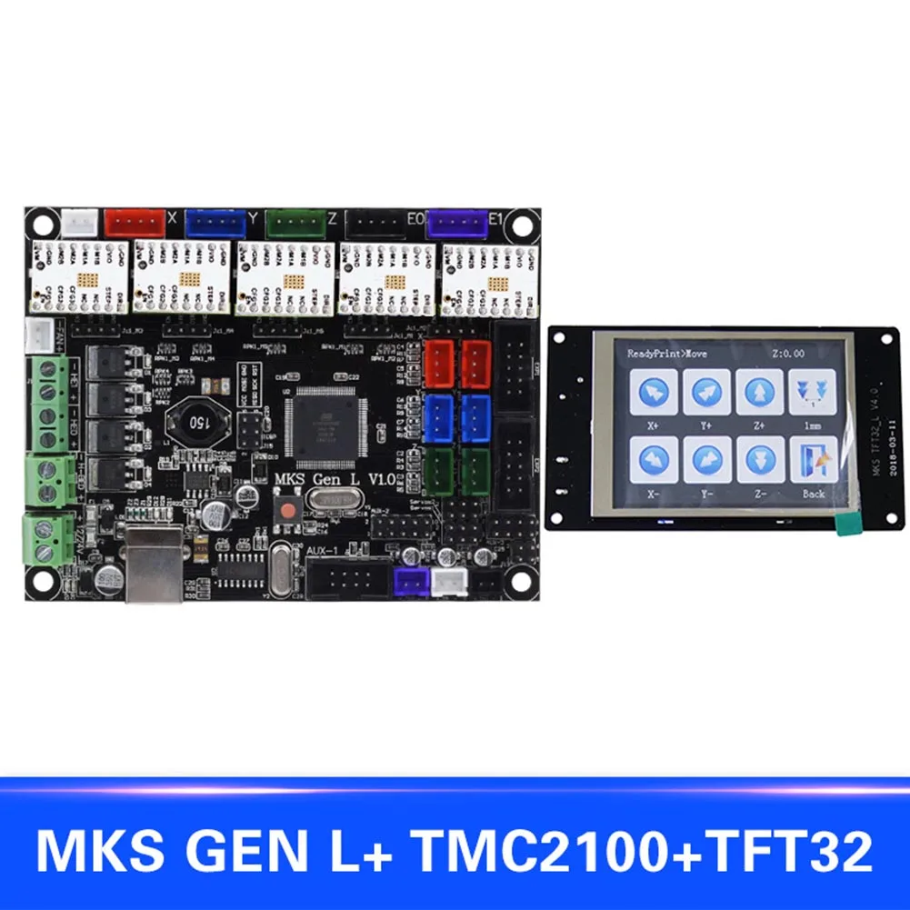 For MKS GEN L Compatible with TFT32 LCD Display Support TMC2100 Motor Driver 3D Print Kits OD889
For MKS GEN L Compatible with TFT32 LCD Display Support TMC2100 Motor Driver 3D Print Kits OD889