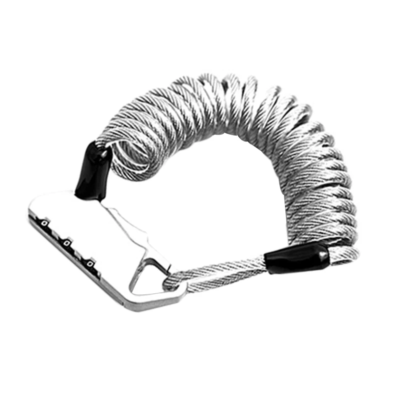 Outdoor Multi-Function Password Lock Bicycle Lock 1.5M Anti-Theft Password Lock Folding Riding Helmet Bicycle Cable Lock 3 Digit
Outdoor Multi-Function Password Lock Bicycle Lock 1.5M Anti-Theft Password Lock Folding Riding Helmet Bicycle Cable Lock 3 Digit