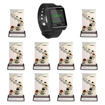 SINGCALLwaiter calling system,1 SINGCALL watch pager APE6800 and 10 wireless call buttons,3 options
SINGCALLwaiter calling system,1 SINGCALL watch pager APE6800 and 10 wireless call buttons,3 options