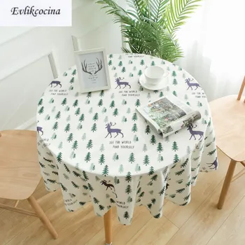 Free Shipping Gray Deers Rond Tablecloth Manteles Mesa Redonda Dining Round Table Cover Kitchen Home Decor Tischdecke Baumwolle
Free Shipping Gray Deers Rond Tablecloth Manteles Mesa Redonda Dining Round Table Cover Kitchen Home Decor Tischdecke Baumwolle