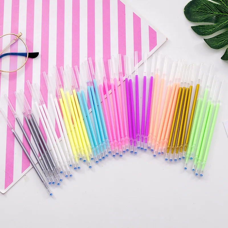 5 Pcs Colour Glitter Gel Pen Refill Kawaii Drawing Pen Refills 0.5mm Office Stationery School Student Office Supplies 9color
5 Pcs Colour Glitter Gel Pen Refill Kawaii Drawing Pen Refills 0.5mm Office Stationery School Student Office Supplies 9color