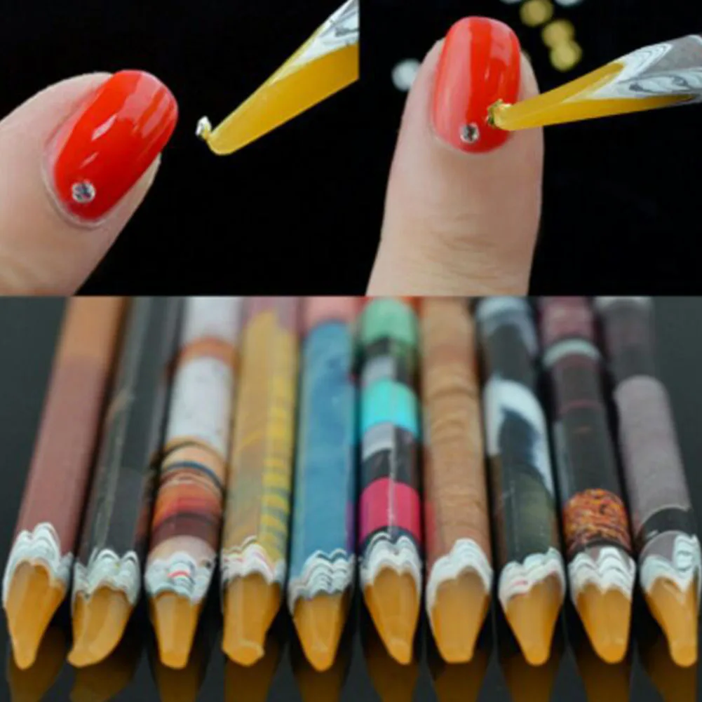 Crayons Craft Home Self Adhesive Jewelry Making Salon Wax Dotting Pen Nail Art Viscous DIY Tool Pick Up Rhinestone Accessories
Crayons Craft Home Self Adhesive Jewelry Making Salon Wax Dotting Pen Nail Art Viscous DIY Tool Pick Up Rhinestone Accessories