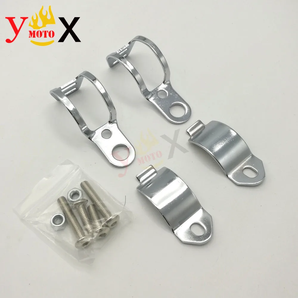 Motorcycle Chrome 30-45 MM Turn Signal Brackets Fork Clamp Lamp Mount Light Holder For Harley Cafe Racer Bobber Honda CB Suzuki
Motorcycle Chrome 30-45 MM Turn Signal Brackets Fork Clamp Lamp Mount Light Holder For Harley Cafe Racer Bobber Honda CB Suzuki