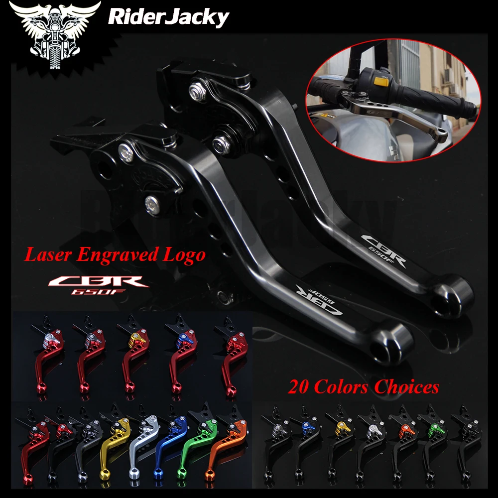 RiderJacky CNC Short Adjustable Brake Clutch Lever For Honda CBR650F CBR 650F 2014-2018 2015 2016 2017
RiderJacky CNC Short Adjustable Brake Clutch Lever For Honda CBR650F CBR 650F 2014-2018 2015 2016 2017