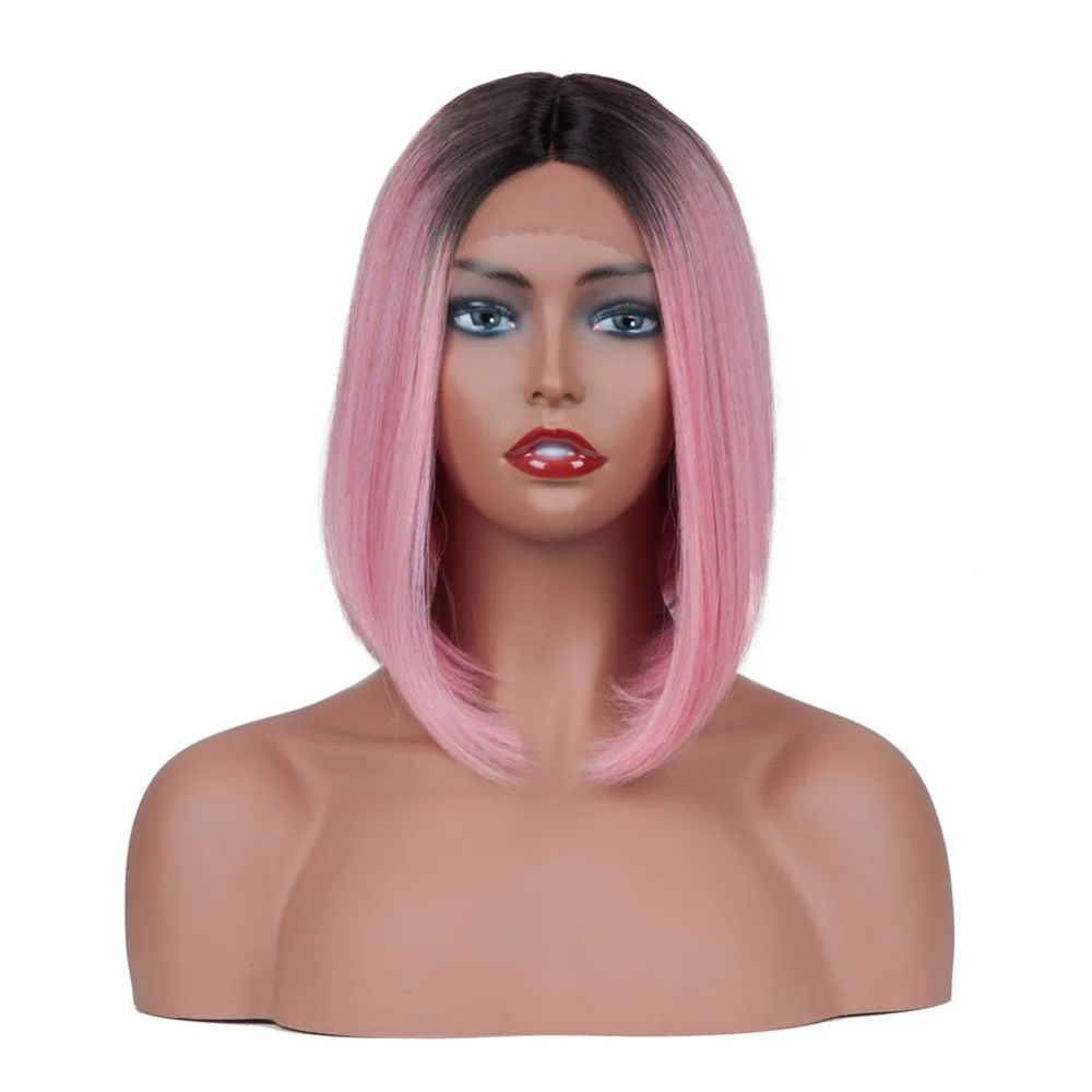 JINGFA Pink Bob Synthetic Lace Front Wigs Short Haircut High Temperature Fiber Wig For Women
JINGFA Pink Bob Synthetic Lace Front Wigs Short Haircut High Temperature Fiber Wig For Women
