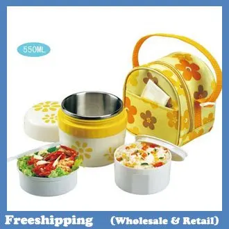 Through the flower thermos insulated lunch boxes 550ml random color 13.7*12.5*14.7cm free shipping
Through the flower thermos insulated lunch boxes 550ml random color 13.7*12.5*14.7cm free shipping