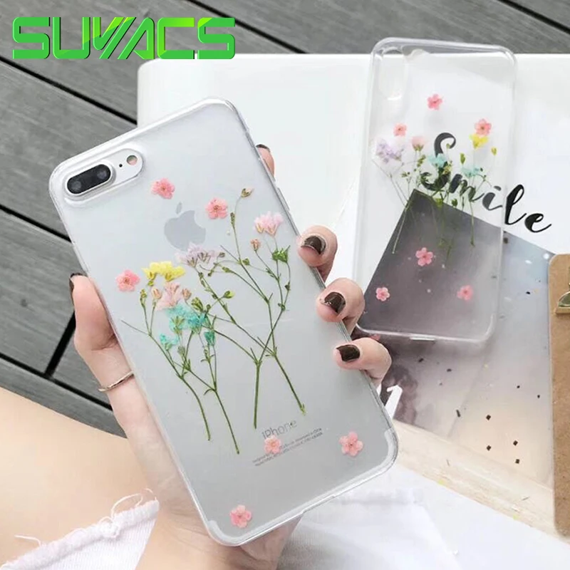 SUYACS Real Flower Case For iPhone XS MAX XR X 6 6S 7 8 Plus Clear Soft Epoxy Leaves Fashion Phone Back Cover Case Coque Gift
SUYACS Real Flower Case For iPhone XS MAX XR X 6 6S 7 8 Plus Clear Soft Epoxy Leaves Fashion Phone Back Cover Case Coque Gift