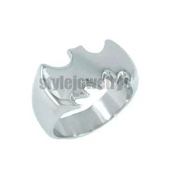 Free shipping! Silver Batman Dart Sign Biker Ring Stainless Steel Jewelry Cool Batman Biker Ring SWR0024
Free shipping! Silver Batman Dart Sign Biker Ring Stainless Steel Jewelry Cool Batman Biker Ring SWR0024