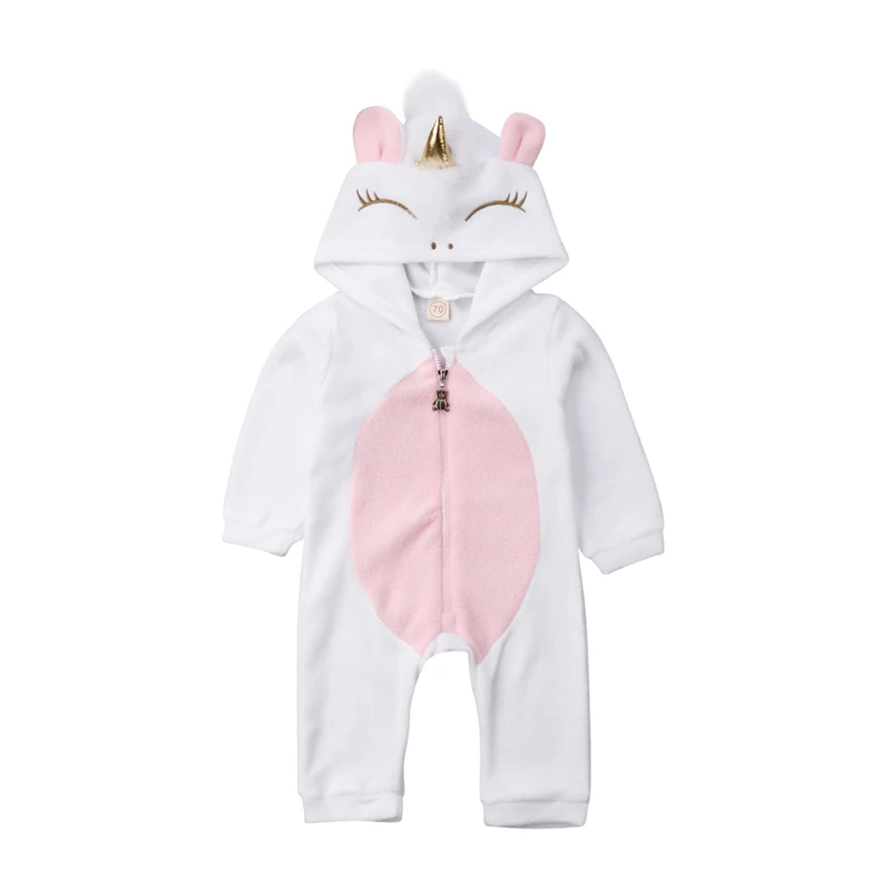 Fashion Newborn Baby Romper 3D Unicorn Hooded Baby Jumpsuit One Piece Romper Zipper Jumpsuit Long Sleeve Infant Clothes Outfits
Fashion Newborn Baby Romper 3D Unicorn Hooded Baby Jumpsuit One Piece Romper Zipper Jumpsuit Long Sleeve Infant Clothes Outfits