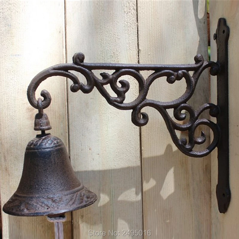 Vintage Rustic Flower Fairy Dinner Bell European Hanging Bell Antique Iron Casting Welcome Door Bell for Store Home Garden decor
Vintage Rustic Flower Fairy Dinner Bell European Hanging Bell Antique Iron Casting Welcome Door Bell for Store Home Garden decor