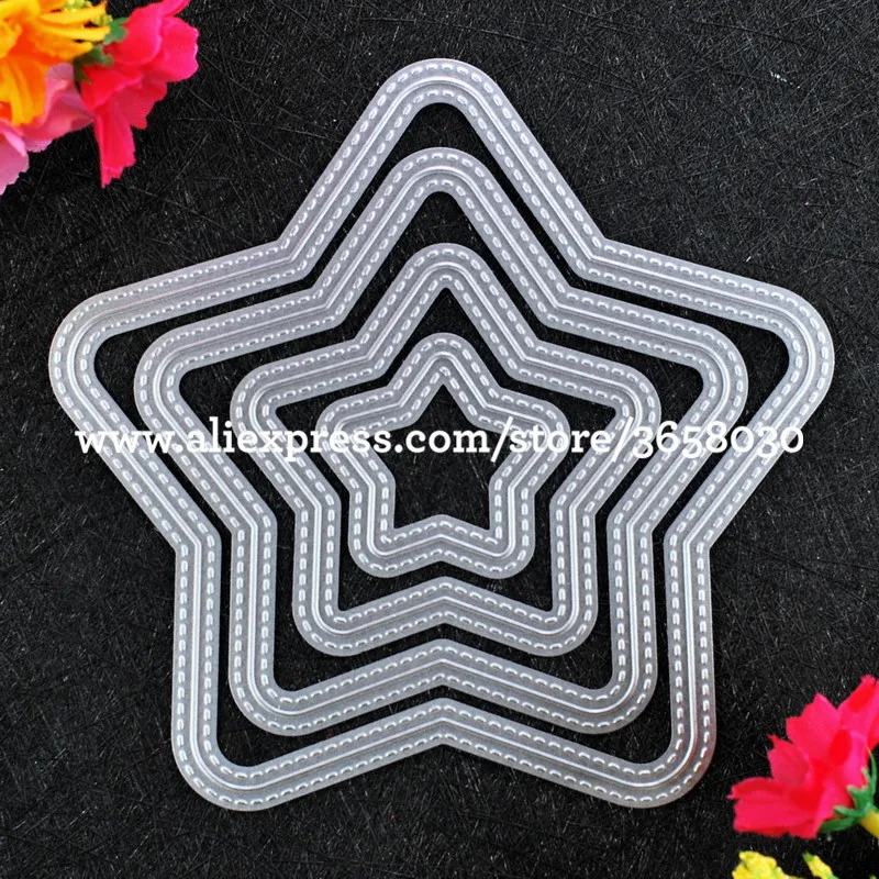 4pcs Outside and Inside Star Metal Die cutting Dies For DIY Scrapbooking Photo Album Embossing Folder 8072657
4pcs Outside and Inside Star Metal Die cutting Dies For DIY Scrapbooking Photo Album Embossing Folder 8072657