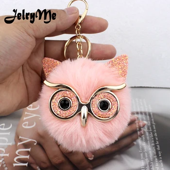 Lovely Sequin Ear Owl Keychains For Girls Boy Fluffy Fake Animal Fur Ball Pompon Key Chain Charm Women Bag Key Ring Teacher Gift
Lovely Sequin Ear Owl Keychains For Girls Boy Fluffy Fake Animal Fur Ball Pompon Key Chain Charm Women Bag Key Ring Teacher Gift