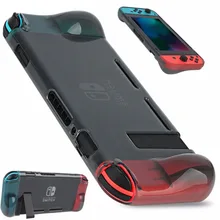 Nintend מתג NS Joycon רך TPU יד אחיזה הגנת מקרה עור מעטפת כיסוי ידית מחזיק עבור NintendoSwitch Nitendo קונסולה(China)