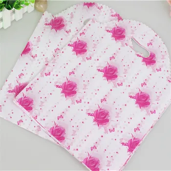 Hot Sale European Style Wholesale 50pcs/lot 25*35cm Pink Rose Large Shopping Plastic Bags Birthday Packaging Gift Bags
Hot Sale European Style Wholesale 50pcs/lot 25*35cm Pink Rose Large Shopping Plastic Bags Birthday Packaging Gift Bags