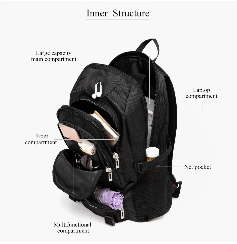 school bags with lots of compartments