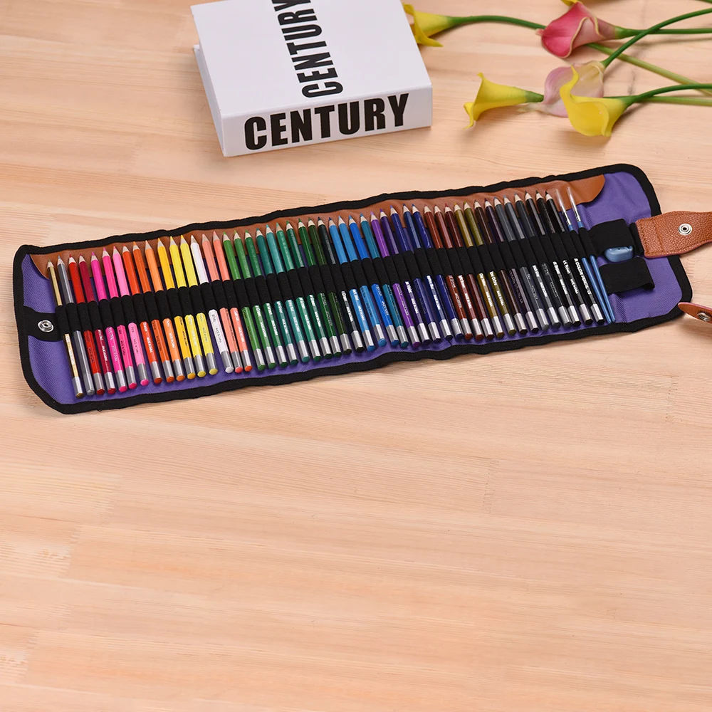 Colored Pencils Set Watercolor Pencils Kit With Portable Slot Case Sharpener Blending Colors Soluable Drawing Sketching 48-Count
Colored Pencils Set Watercolor Pencils Kit With Portable Slot Case Sharpener Blending Colors Soluable Drawing Sketching 48-Count