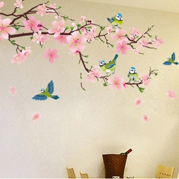 Romantic Peach Blossom And Swallow Pvc Removable Room Decal Art Diy Wall Sticker Home Decor Sell Popular Stickers
Romantic Peach Blossom And Swallow Pvc Removable Room Decal Art Diy Wall Sticker Home Decor Sell Popular Stickers