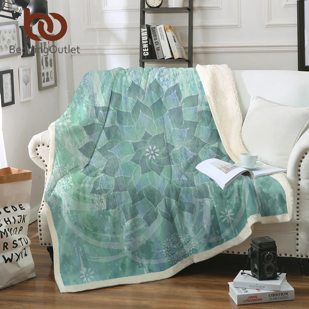 BeddingOutlet Floral Lotus Sherpa Blanket for Beds Velvet Plush Boho Mandala Throw Blanket Flowers Bedspread Sofa Cover 1pc
BeddingOutlet Floral Lotus Sherpa Blanket for Beds Velvet Plush Boho Mandala Throw Blanket Flowers Bedspread Sofa Cover 1pc