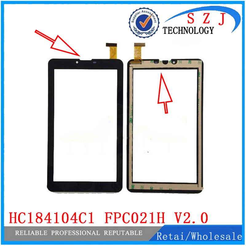 New 7'' inch With the low-cut top Calling hole HC184104C1 Fpc021H V2.0 Touch Screen Panel Digitizer Glass Sensor Replacement
New 7'' inch With the low-cut top Calling hole HC184104C1 Fpc021H V2.0 Touch Screen Panel Digitizer Glass Sensor Replacement