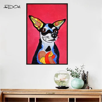 Artdom No Framed Nordic Abstract Painted Pet Dog Canvas Art Print Painting Poster, Wall Pictures for Home Decoration, Wall Decor
Artdom No Framed Nordic Abstract Painted Pet Dog Canvas Art Print Painting Poster, Wall Pictures for Home Decoration, Wall Decor
