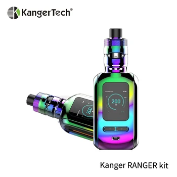 2019 Original Kanger Ranger Kit Box Mod Electronic Cigarette OLED with 3.8ml RANGER TANK E-cigarette No 18650 battery
2019 Original Kanger Ranger Kit Box Mod Electronic Cigarette OLED with 3.8ml RANGER TANK E-cigarette No 18650 battery