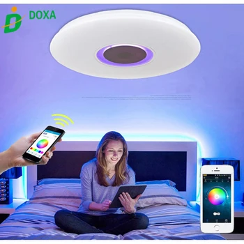 Hot sale 36W APP RGB Control Music LED Ceiling Light Bluetooth 6500k LED ceiling lamp el techo luz for living room bedroom
Hot sale 36W APP RGB Control Music LED Ceiling Light Bluetooth 6500k LED ceiling lamp el techo luz for living room bedroom