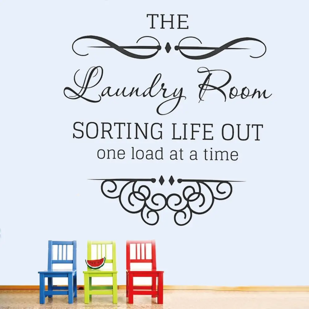 New Arrival Laundry Room Loads Of Fun Wall Art Decals Quote House Decorative Sticker Decor Cursive Cute for Living Room HG02621
New Arrival Laundry Room Loads Of Fun Wall Art Decals Quote House Decorative Sticker Decor Cursive Cute for Living Room HG02621
