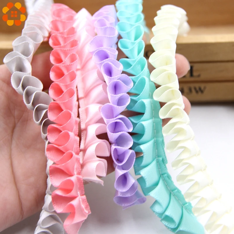 5Yard/Lot 1.5cm Chiffon Tape Ribbon Pleated Chiffon Lace Trim Patchwork Material DIY Sewing&Headwear Accessories Decoration
5Yard/Lot 1.5cm Chiffon Tape Ribbon Pleated Chiffon Lace Trim Patchwork Material DIY Sewing&Headwear Accessories Decoration