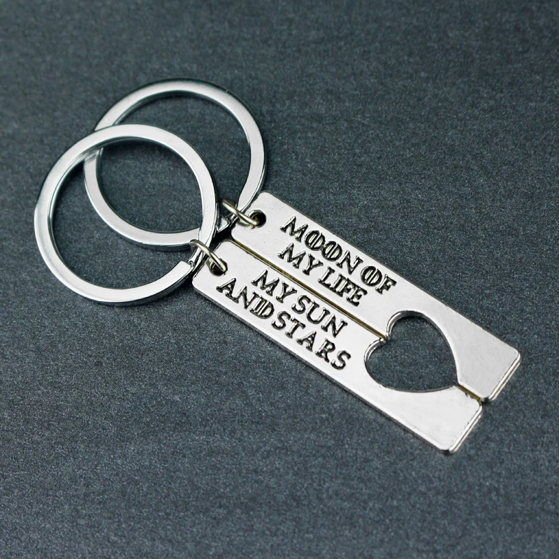 HBO Game of Thrones Keychain "Moon of My Life, My Sun and Stars" Game of Thrones Gift Lovers Couples Accessories Holder for Car
HBO Game of Thrones Keychain "Moon of My Life, My Sun and Stars" Game of Thrones Gift Lovers Couples Accessories Holder for Car
