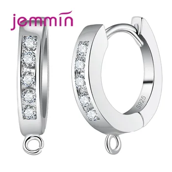 S925 Sterling Silver Clear Rhinestone Paved Earring Hooks Earring Handmade Findings DIY Jewelry Accessories Components
S925 Sterling Silver Clear Rhinestone Paved Earring Hooks Earring Handmade Findings DIY Jewelry Accessories Components