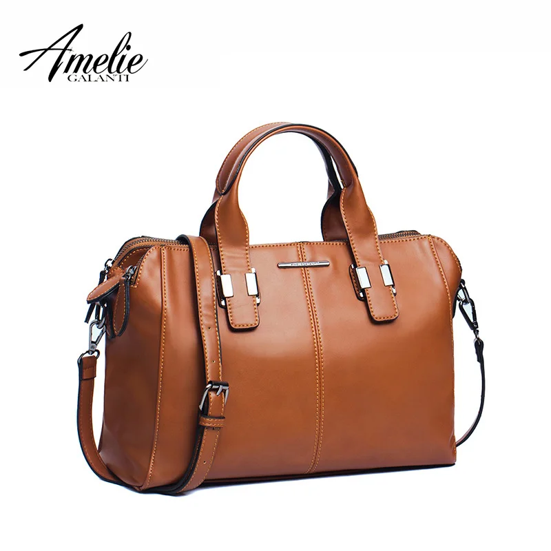 AMELIE GALANTI Women's Fashion Handbag Simply Pillow Bag Zipper Large Soft Casual Top-handle Bag High Quality Vintage Style
AMELIE GALANTI Women's Fashion Handbag Simply Pillow Bag Zipper Large Soft Casual Top-handle Bag High Quality Vintage Style