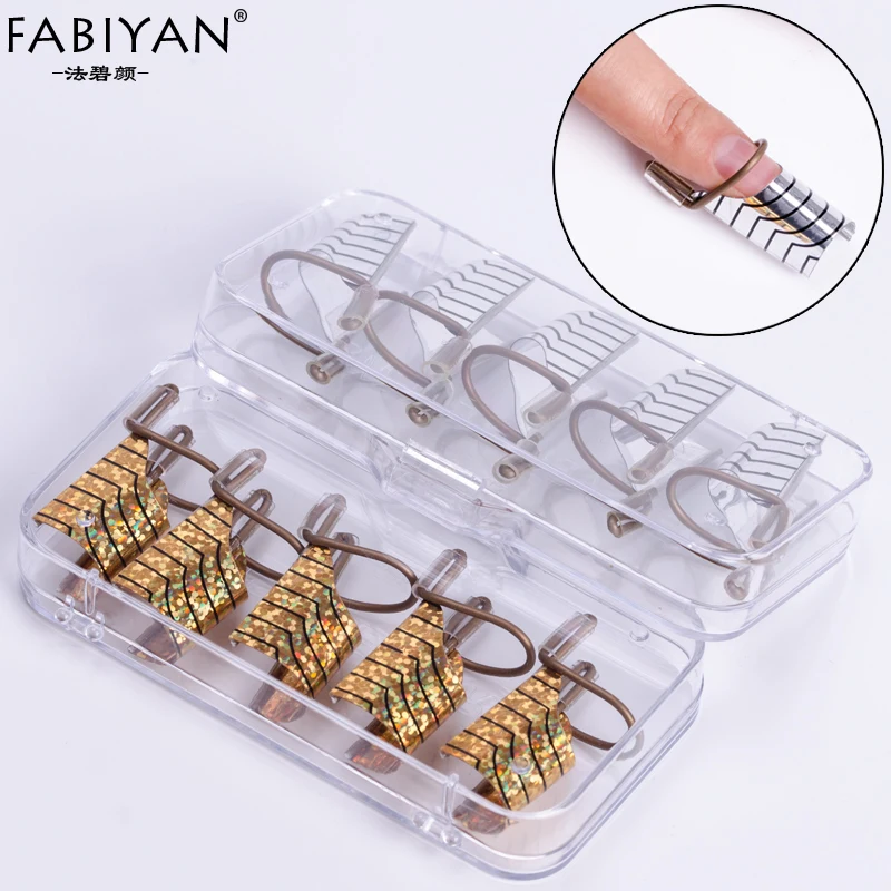 Nail Art Making Curve Reusable Dual Gold Silver Form Acrylic Gel UV French Tips Tool Manicure DIY Extension Guide 10pcs/2Set
Nail Art Making Curve Reusable Dual Gold Silver Form Acrylic Gel UV French Tips Tool Manicure DIY Extension Guide 10pcs/2Set