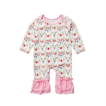 0-24M Cute Newborn Baby Girl Long Sleeve Floral Deer Print Cotton Romper Jumpsuit Flared Pant Bottom Outfits Girls Clothes
0-24M Cute Newborn Baby Girl Long Sleeve Floral Deer Print Cotton Romper Jumpsuit Flared Pant Bottom Outfits Girls Clothes